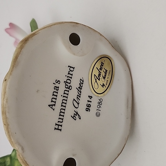 Vintage 1986 Anna's Hummingbird by Andrea - Picture 9 of 9